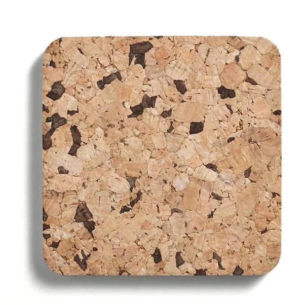 Set Of 4 Square Cork Coasters 2 Set Of 4 Square Cork Coasters - Image 2