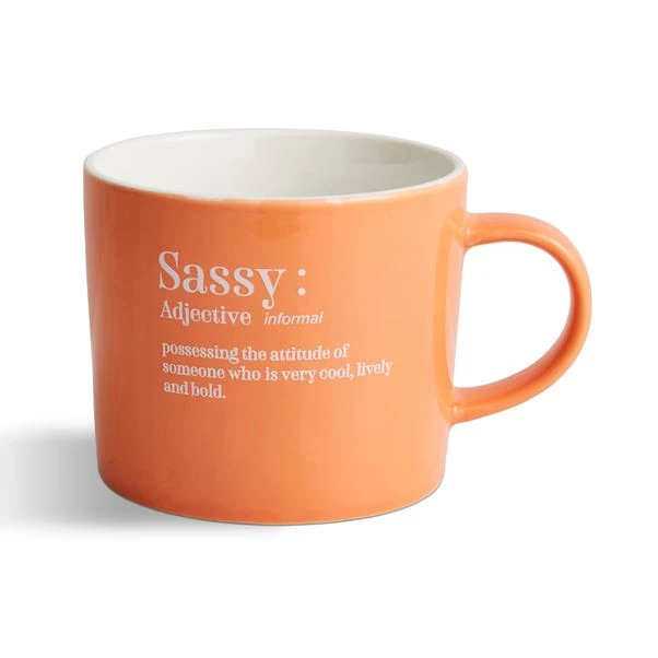 Coral Sassy Mug 2 Coral Sassy Mug - Image 2
