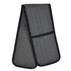 Geometric Double Oven Glove