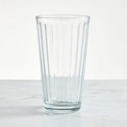 Clear Ribbed Highball