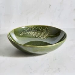 Churchgate Embossed Fern Pasta Bowl