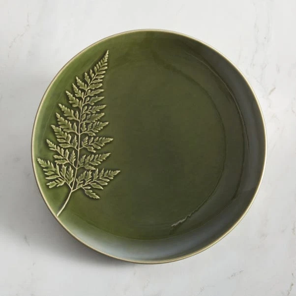 Churchgate Embossed Fern Side Plate 1 Churchgate Embossed Fern Side Plate