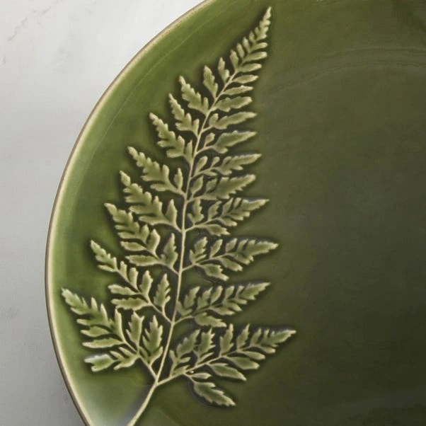 Churchgate Embossed Fern Side Plate 2 Churchgate Embossed Fern Side Plate - Image 2