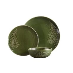 Churchgate Embossed Fern 12 Piece Dinner Set -Online Tableware Store 30835547 alt04