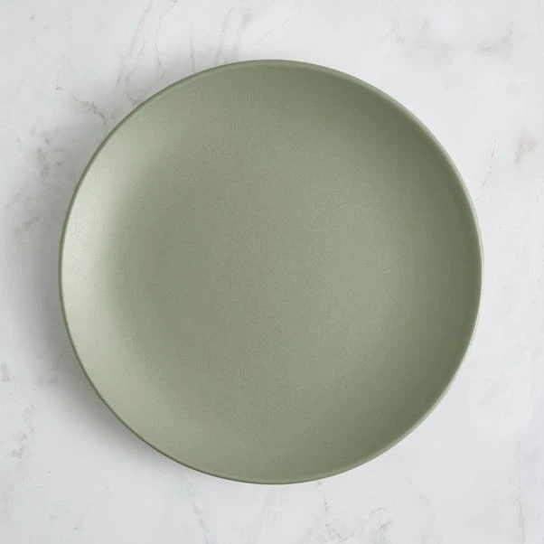 Stoneware Side Plate, Sage 1 Stoneware Side Plate, Sage