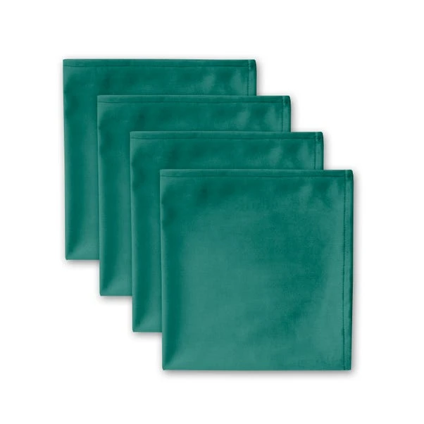 Set Of 4 Recycled Velour Napkins 5 Set Of 4 Recycled Velour Napkins - Image 5