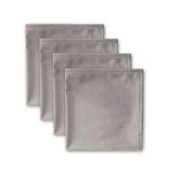 Set Of 4 Recycled Velour Napkins 8 Set Of 4 Recycled Velour Napkins -Online Tableware Store 30838798