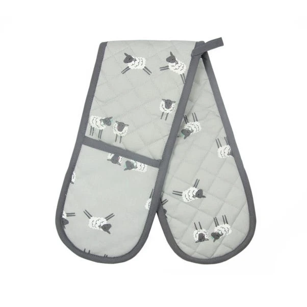 Penny Sheep Grey Double Oven Glove 1 Penny Sheep Grey Double Oven Glove