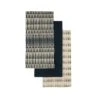 Pack Of 3 Zen Navy Tea Towels