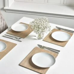 Pack Of 4 Maddox Pistachio Placemat 5 Pack Of 4 Maddox Pistachio Placemat -Online Tableware Store 30866754 alt02