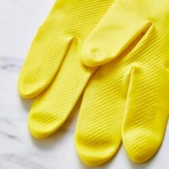 Yellow Rubber Gloves 18 Yellow Rubber Gloves -Online Tableware Store 30866951 alt01