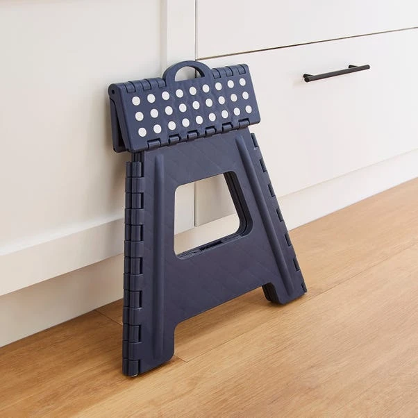 Large Navy Step Stool 2 Large Navy Step Stool - Image 2