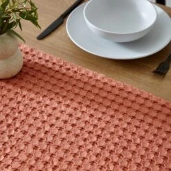 Rust Waffle Table Runner -Online Tableware Store 30870179 alt01