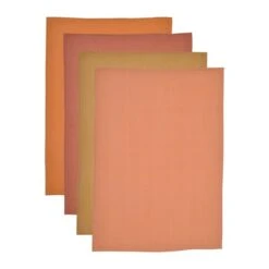 Set Of 4 Isabelle Waffle Tea Towels