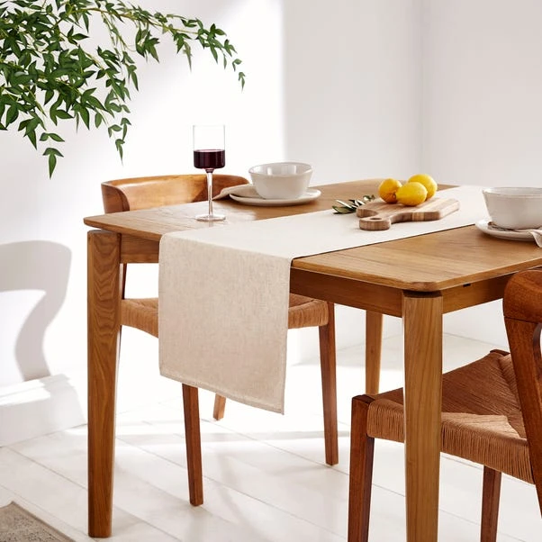 Linen Blend Table Runner 2 Linen Blend Table Runner - Image 2