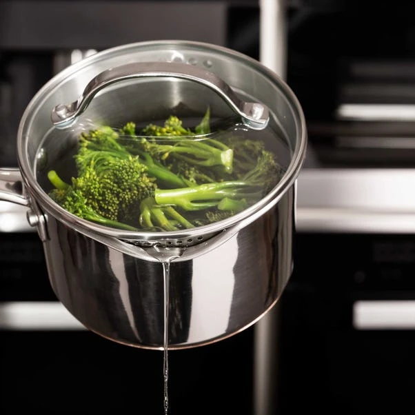 Pro Copper Base Non-Stick Stainless Steel 3 Piece Pan Set 4 Pro Copper Base Non-Stick Stainless Steel 3 Piece Pan Set - Image 4