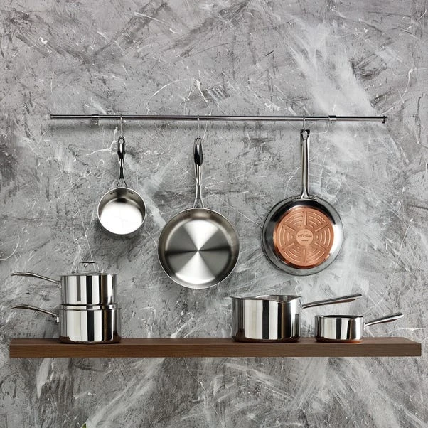 Pro Copper Base Non-Stick Stainless Steel 3 Piece Pan Set 5 Pro Copper Base Non-Stick Stainless Steel 3 Piece Pan Set - Image 5