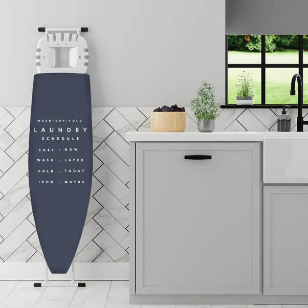 Laundry Luxe Navy Ironing Board Cover 1 Laundry Luxe Navy Ironing Board Cover