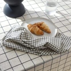 Set Of 4 Check Napkins
