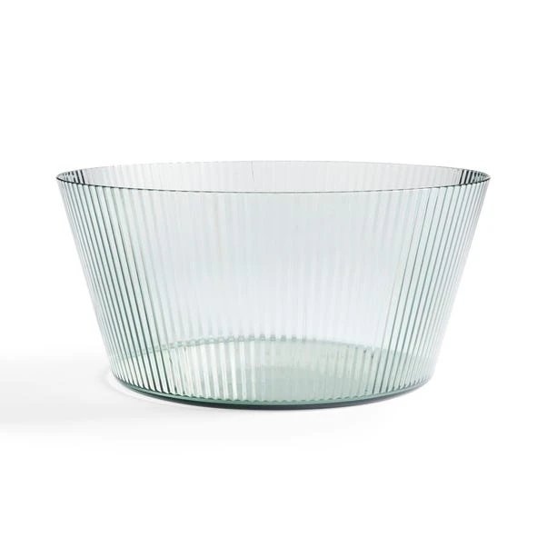 Ribbed Acrylic Salad Bowl 3 Ribbed Acrylic Salad Bowl - Image 3