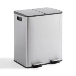 Curve 20/20 Litre Stainless Steel Pedal Bin 6 Curve 20/20 Litre Stainless Steel Pedal Bin -Online Tableware Store 30890498 alt02