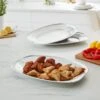 Pack Of 3 Foil Platters