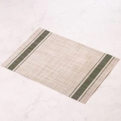 Striped Vinyl Placemat 9 Striped Vinyl Placemat -Online Tableware Store 30890867