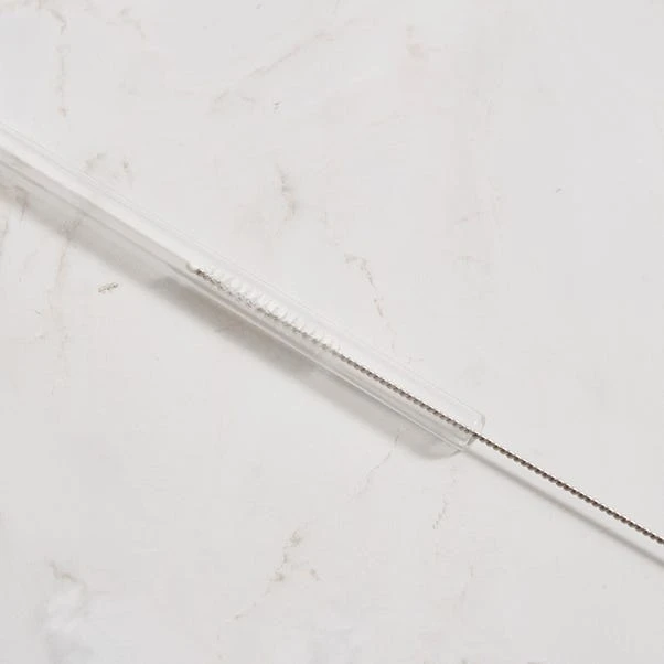 Pack Of 4 Clear Glass Straws 2 Pack Of 4 Clear Glass Straws - Image 2