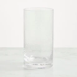 Hammered Clear HiBall Glass