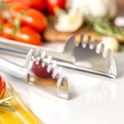 World Foods Stainless Steel Pasta Tongs 13 World Foods Stainless Steel Pasta Tongs -Online Tableware Store 30893502 alt06