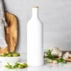 World Foods White Ceramic 900ml Oil Bottle