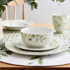 Willow Trail Sage Porcelain Cereal Bowl -Online Tableware Store 30896668 alt02