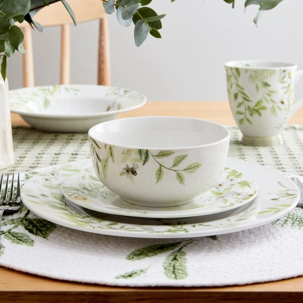 Willow Trail Set Of 2 Sage Placemats 4 Willow Trail Set Of 2 Sage Placemats - Image 4