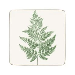 Fern Pack Of 4 Corkback Coasters