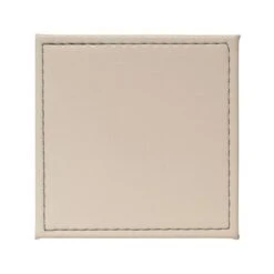 Pack Of 4 Reversible Sage Faux Leather Coasters 5 Pack Of 4 Reversible Sage Faux Leather Coasters -Online Tableware Store 30897141 alt02