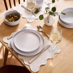 Set Of 2 Scalloped Placemats -Online Tableware Store 30898500