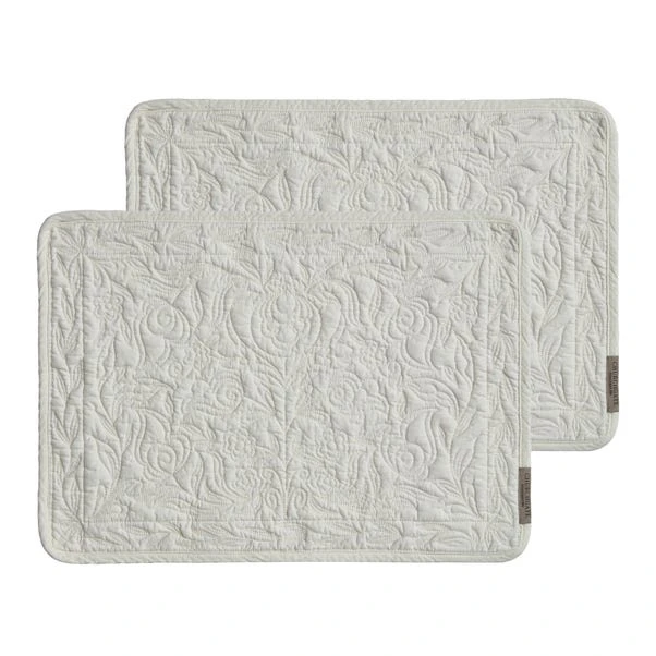 Churchgate Morcott Set Of 2 Quilted Placemats 4 Churchgate Morcott Set Of 2 Quilted Placemats - Image 4