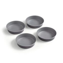 Set Of 4 Air Fryer 10cm Round Tins -Online Tableware Store 30901310 alt02