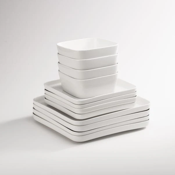 Larson Square 12 Piece Dinner Set 5 Larson Square 12 Piece Dinner Set - Image 5