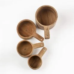 Measuring Cups Acacia Wood -Online Tableware Store 30922539 alt02