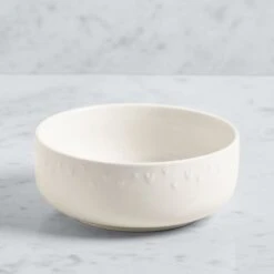 Online Tableware Store 5 Heart Embossed Cereal Bowl