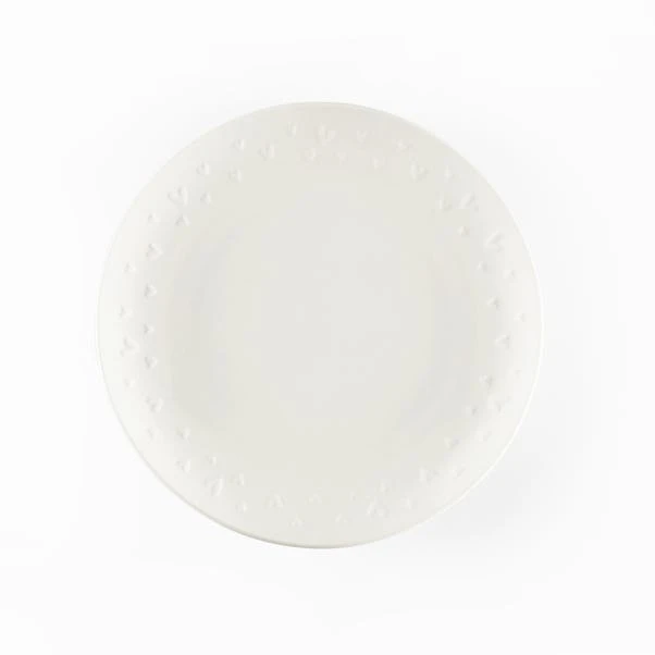Heart Embossed Side Plate 2 Heart Embossed Side Plate - Image 2