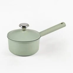 Cast Aluminium Saucepan 16cm With Lid Green -Online Tableware Store 30922798 alt02