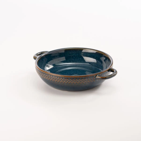 Stoneware Reactive Glaze Balti Dish 2 Stoneware Reactive Glaze Balti Dish - Image 2