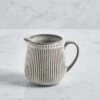 Steeple Embossed Milk Jug