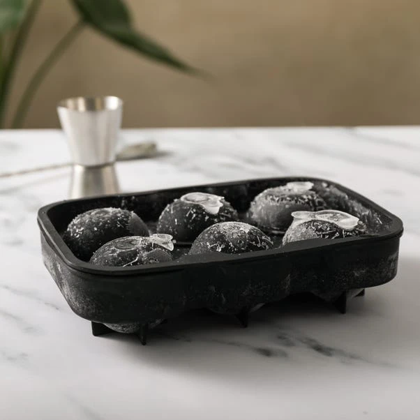 Round Silicone Ice Cube Moulds 1 Round Silicone Ice Cube Moulds