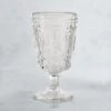 Bunny Embossed Wine Glass