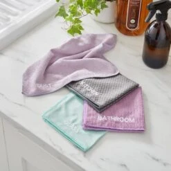 Pack Of 4 Microfibre Cloths