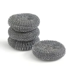 Pack Of 4 Steel Scourers 5 Pack Of 4 Steel Scourers -Online Tableware Store 30924946 alt02