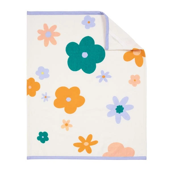 Flower Tea Towel 1 Flower Tea Towel
